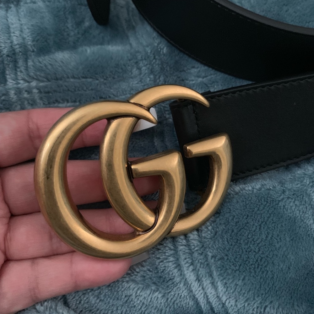 SOLD 💕 Gucci Double G Belt - Picture 2 of 6